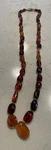 Natural Cognac, Baltic Amber Necklace 23 Inches. Fixed Price $148.00.
