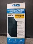 Veva Premium Activated Carbon Filters Pack 04383 04384 04386 Model #HB4234. Fixed Price $18.99.