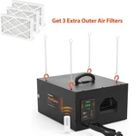 Purisystems Puricare 500 Air Filtration 3-SPEED /w Remote For Woodshop Us. Fixed Price $239.00.
