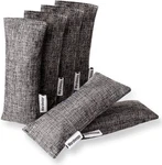 Marsheepy Natural Bamboo Charcoal Bags, Shoe Deodorizer And Remover Gray. Fixed Price $13.86.