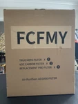 Fcfmy Air Purifier Filters: Includes 1 Hepa, 2 Voc Carbon 4 Pre-filters. Fixed Price $45.00.