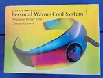 New Sharper Image Personal Warm Cool System Wearable Climate Control. Fixed Price $38.00.