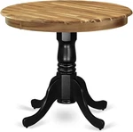 East West Furniture Antique Dining Room Table - Round Kitchen Top. Fixed Price $215.10.