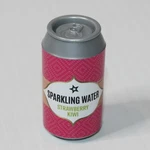 American Girl The Mini Fridge & Snacks Strawberry Kiwi Sparkling Water For Dolls. Fixed Price $12.99.