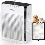 Mooka Purifier Large Room Hepa Pet Hair Dander Odor Wifi 2200 Sq. Fixed Price $93.59.