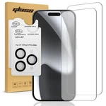 For Iphone 17 Max 2.5D Tempered Glass Screen & Lens Protector (3/2 Pack). Fixed Price $12.74.
