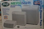 New Hunter Hepa Tech Whole House Air Purification System Model 30394. Fixed Price $279.99.