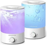 Megawise 2 Pack 3.5L Ultrasonic Cool Mist Humidifier Top-fill, Essential Oil. Fixed Price $79.29.