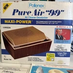 Vintage Pollenex Maxi Power Pure Air Cleaner/deodorizer 799 George Burns. Fixed Price $74.99.