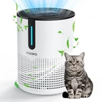Mooka Air Purifier 475 Sq Ft, Hepa Filter For Dust Mold Odor Smog Allergies. Fixed Price $44.89.