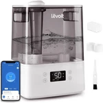 Levoit Humidifiers For Bedroom Large Home 6L Cool Mist Top Fill - Gray. Fixed Price $59.99.