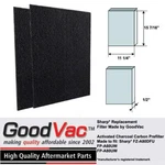 Goodvac 2-PACK Carbon Filter For Sharp FP-A60UW, FP-A80UW, FP-A80U,. Fixed Price $19.87.