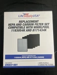 1183054K + 8171434K Hepa And Carbon Filter Set Compatible With Whirlpool .... Fixed Price $25.00.