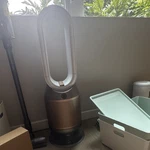 Dyson Pure Hot+cool Tower Fan Hepa-type Air Purifier Gold Silver. Fixed Price $129.99.