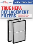 True Hepa Filter 2-PACK For Sears Kenmore 83195 F-K3 Air Purifiers. Fixed Price $104.99.