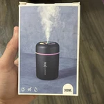 Riecin H2O Mini Humidifier 300ML Black Usb Cool Mist Portable Night Light. Fixed Price $11.59.