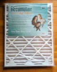 Accumulair EMERALD-16 3/8 X 21 1-MERV Pleated Filter-pack Of 6-FAST. Fixed Price $59.99.