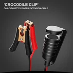 Professional Thick Secure 16AWG Automotive Battery Alligator Clip Extension Cord. Fixed Price $41.72.