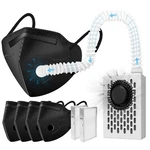 Electric Wearable Purifier Maskes,air Supply,with Hepa Filter,for Dust Work,. Fixed Price $55.77.