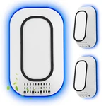 3-PACK Plug Air Purifier With Ice Blue Hover Light, 4 Built-in Brushes Neg.... Fixed Price $35.28.
