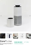 Puraclenz Core C750 Air Purifier For Home Hepa Filter Purification Mold. Fixed Price $499.99.