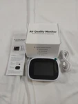 Multi Function Indoor Air Quality Monitor, Wireless, Rechargable, Tested.. Fixed Price $40.00.
