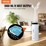 Vevor Humidifier For Home Large Room, Commercial Branch Tube W/ 360 Nozzle. Fixed Price $108.96.