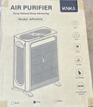 Knka APH4000 Portable Air Purifier 3-STAGE Activated Carbon Digital Timer Gray. Fixed Price $50.00.