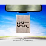 1973 Chevrolet Nova Car Model Air Freshener. Fixed Price $13.00.