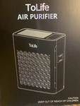 Tolife Air Purifier For Home Large Room Up 1095 Sq.ft, Hepa. Fixed Price $79.99.