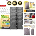 Odor Absorber Bags Activated Charcoal Air Purifier Dehumidifier Eliminator. Fixed Price $46.66.