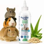Scrubby Tails Natural Oatmeal & Aloe Vera Small 8 Fl. Oz., Yellowish Liquid. Fixed Price $23.40.