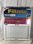 Filtrete Ultra Allergen 2X Bacteria & Virus Filter (1600 MPR),20X24X1-4PACK. Fixed Price $50.99.