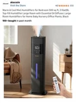 Akacozie Ultrasonic Tower Humidifier AKA-MH-2407 2.1GAL 8L 500SQFT Black. Fixed Price $45.00.