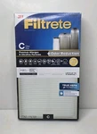 3M Filtrete Size C Filter True Hepa Filtration #1150098 Single New. Fixed Price $29.77.