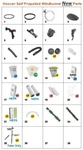 Hoover Self Propelled Windtunnel Hoses Control Cable Actuator Idler Arm And More. Fixed Price $22.94.
