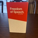 Freedom Of Speech: The Fun Kind Card Game New To 40 Minutes 4-20 Players. Fixed Price $12.99.