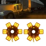 2PCS Air Cleaner Led Light 5" Truck Decorative Hex Style Filter Lamp For .... Fixed Price $115.98.