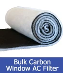 Window Air Conditioner Poly + Carbon Filter 24"X96" Roll 1 Pack. Fixed Price $73.99.