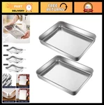 Stainless Steel Cookie Baking Sheet Pans 2 Pack, Rust-free, Dishwasher Safe, 1. Fixed Price $39.99.