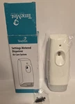 Timemist Settings Metered Dispenser #1047809 White Air Care System With Key. Fixed Price $34.00.