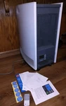 No Filters Included Blueair 650E Purifier With Manuals And Remote. Fixed Price $299.99.