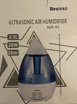 Pure Ultrasonic Cool Mist Humidifier - Lasts Up To 21 Hours, With 28DB Whisper. Fixed Price $38.00.