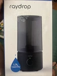 Raydrop Ultrasonic Humidifier 1.7L Black Pre Owned Cool Mist Home Bedroom Use. Fixed Price $9.95.