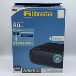 New Filtrete Air Purifier For 80 Sq Ft. Room Black Fap-tt-adh. Fixed Price $44.95.