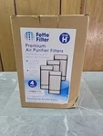 Pack Of 4 Replacement Fette Filters Compatible With Honeywell Hepa. Fixed Price $24.87.