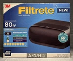 New Filtrete Air Purifier For 80 Sq Ft. Room Black Fap-tt-adh. Fixed Price $45.57.