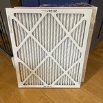 3M Filtrete Electrostatic Air Cleaning Filter 20X25X1, 2-PACK. Fixed Price $24.00.
