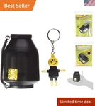 Compact Personal Air Purifier - Battery Powered Odor Remover With Travel Caps. Fixed Price $55.99.