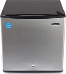 Whynter Mini, Energy Star Rated Small Upright Freezer With Lock, Stainless Steel. Fixed Price $338.56.